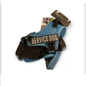 TRUELOVE Outdoor Service Harness XLarge Teal Black Reflective Durable Handle NWT